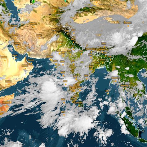 INSAT Weather: Latest Satellite Images And Maps Of India