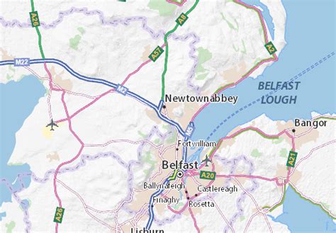 MICHELIN Glengormley map - ViaMichelin