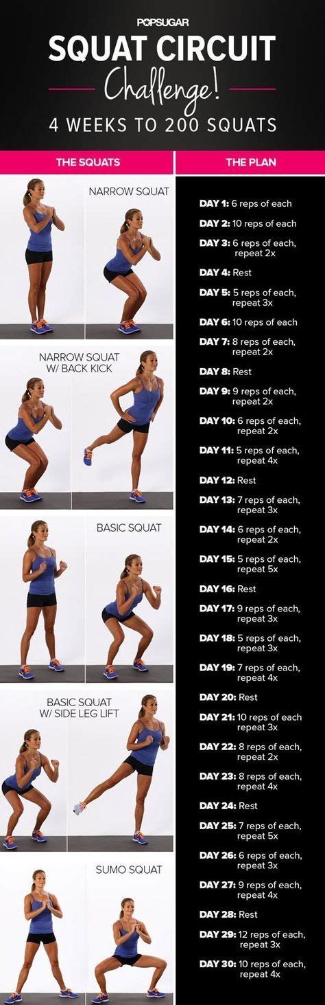 This 30-Day Squat Challenge Will Sculpt and Shape Your Glutes With ...