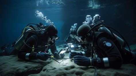 Premium AI Image | Deep sea exploration