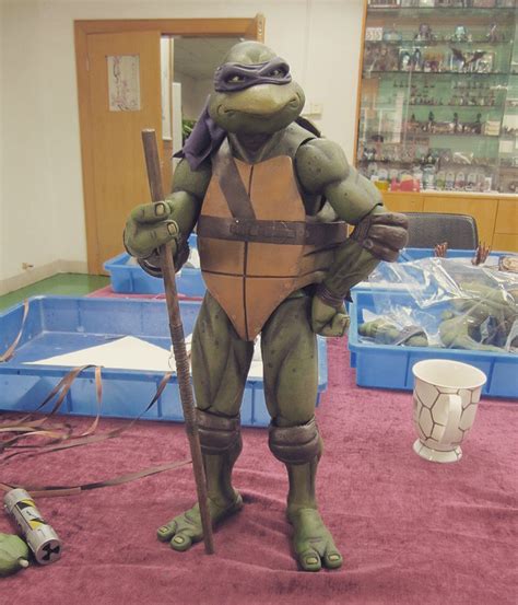 More New Photos of NECA TMNT 1990 Movie Donatello - The Toyark - News