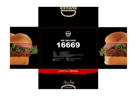 Burger Joint Menu Options :: Behance