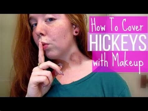 How To Cover Hickeys with Makeup + Let's Talk * - YouTube