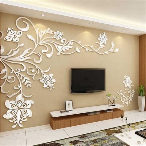 Wall Stickers Corner Acrylic Decals in 2020 | Wall stickers home decor ...