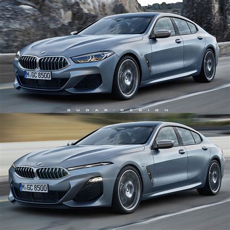 2023 BMW 8 Series Gets Unofficial Facelift Rendering With Split Headlights