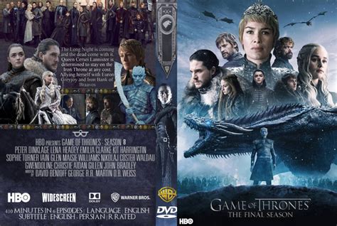 Game of Thrones: Season 8 (2019) R0 Custom DVD Cover - DVDcover.Com