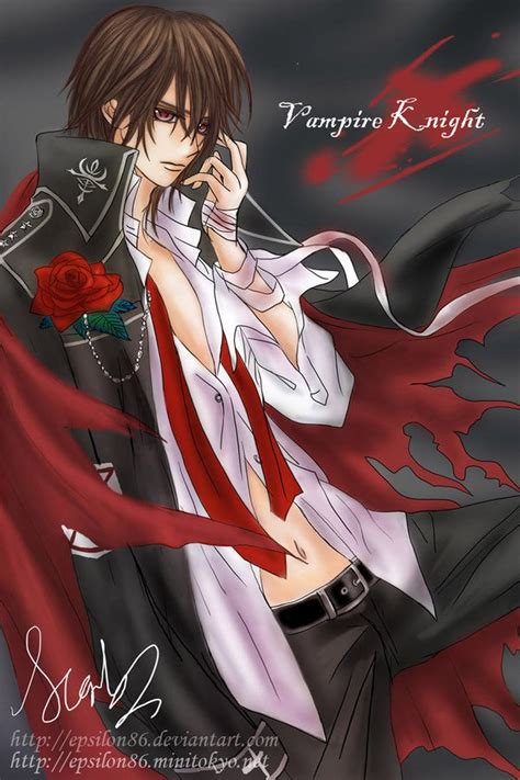 Kaname Kuran from Vampire Knight Yuki And Kaname, Kaname Kuran, Vampire ...