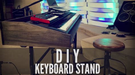 DIY keyboard stand to simplify my rig