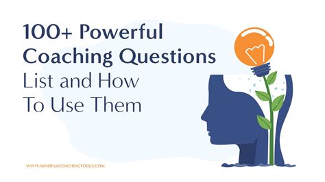 100+ Powerful Coaching Questions List and How To Use Them — Mindful ...