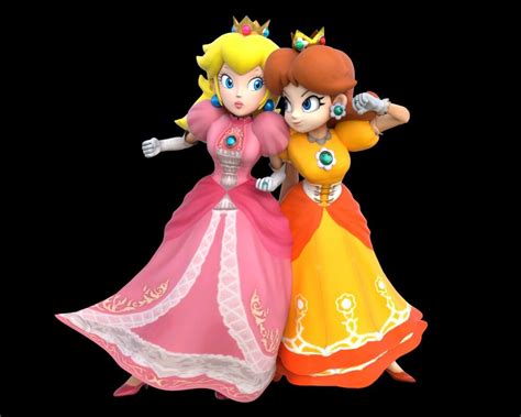 Peach et Daisy | Super princess peach, Peach, Princess daisy