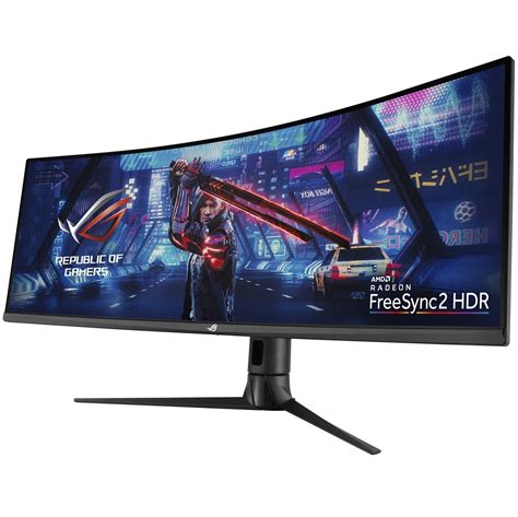 ASUS ROG Strix XG43VQ 43” Ultra-Wide Curved Gaming Monitor - Tech Arc