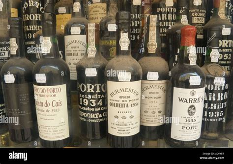 Portugal Bottles of vintage Port wine Stock Photo: 3232739 - Alamy