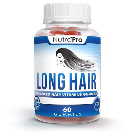 Long Hair Gummies – Anti-Hair Loss Supplement for Fast Hair Growth of ...