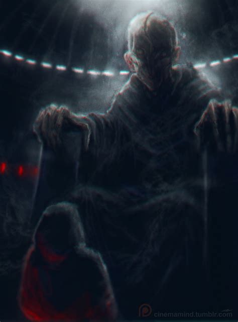 Cinemamind — Supreme Leader Snoke fan art From Star Wars the...