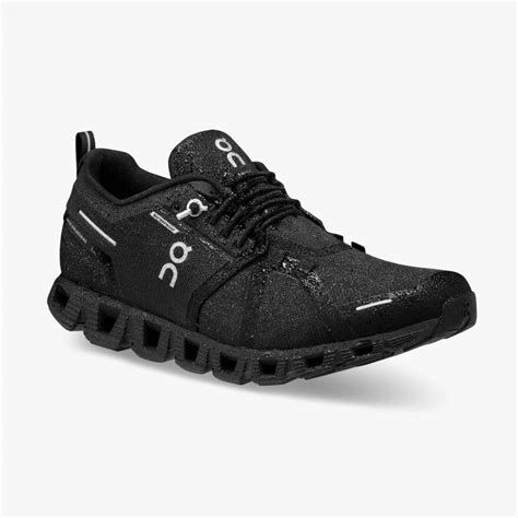 On Running Cloud Shoes Women's Cloud 5 Waterproof-All | Black [Cloudall ...