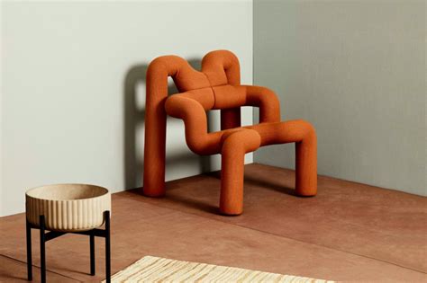 This eccentric looking armchair interprets furniture as a postmodern ...