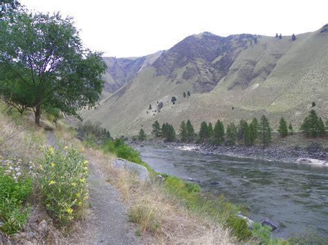 Trail along the Salmon River | Riggins, Idaho County, Idaho | Flickr