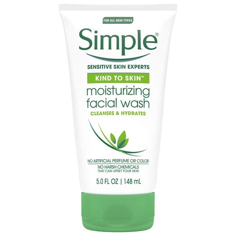 Simple Kind to Skin Moisturizing Facial Wash, 5 oz - Walmart.com