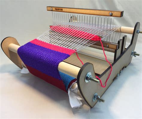 DIY Laser Cut Rigid Heddle Loom - Part 2: Weaving With the Rigid Heddle ...