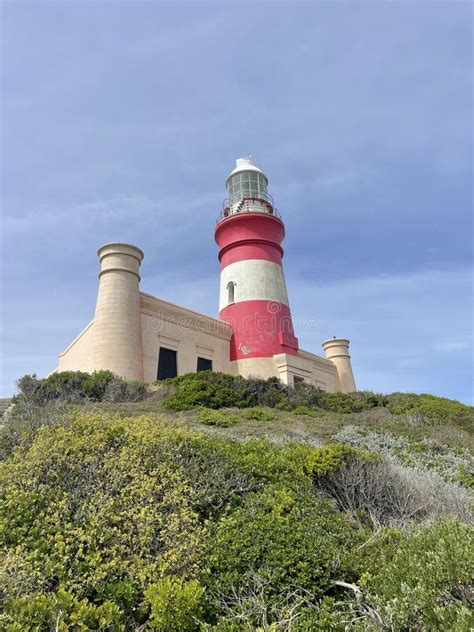 Lighthouse Cape Agulhas Western Cape South Africa Stock Photo - Image ...