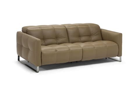 Natuzzi Italia Philo Power Reclining Sofa Bronze - Furnitalia ...