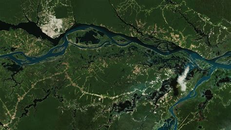 Manaus - The Amazon Metropolis - Earth from Space