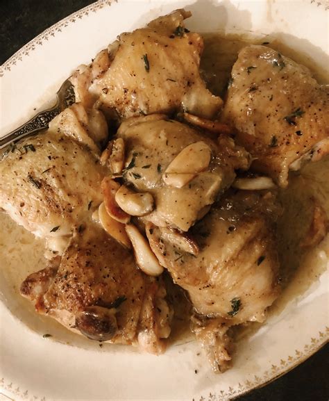 The beloved Chicken with 40 Cloves of Garlic {Recipe}