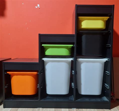 Toys Storage Ikea Trofast, Furniture & Home Living, Home Improvement ...