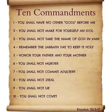 The Ten Commandments - CoinneachKeiden