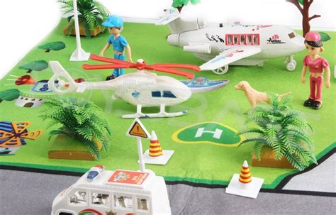 Toy Airport Set - High Quality City Tracks Toy Airport Toys Airport ...