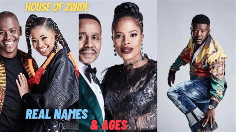 House of Zwide cast members real names and ages......... - YouTube