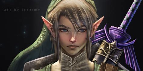 Legend of Zelda: Twilight Princess Fan Paints Stunning Link Portrait