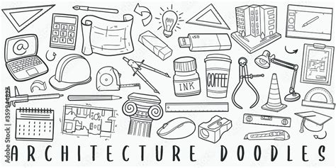 Architecture Clipart Black And White