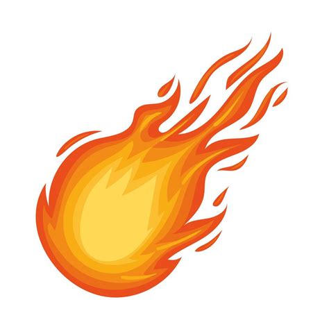 fireball falling icon 2694852 Vector Art at Vecteezy