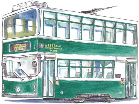 Hong Kong Tram History on Behance