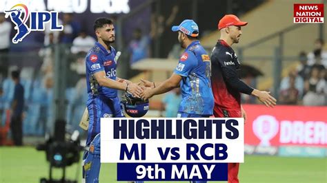 IPL 2023 Match 5 Highlights: RCB vs MI Full Match Highlights | RCB vs ...