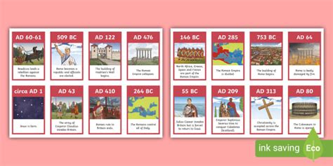 FREE! - The Roman Empire Timeline Ordering Activity