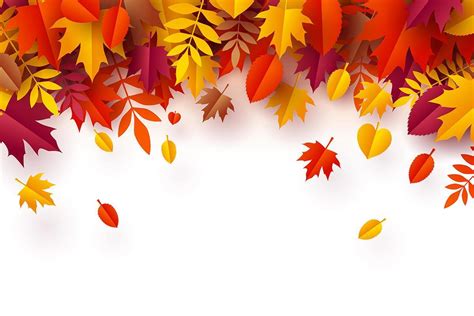 Paper art of Autumn, pile of colorful leaves 692394 Vector Art at Vecteezy