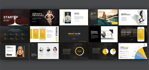 Powerpoint Pitch Deck Template