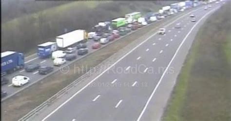 Live updates as M5 crash sparks four miles of traffic - Devon Live