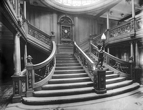 Rms Titanic Grand Staircase Stairs Cunard Line Stairway To Heaven | The ...