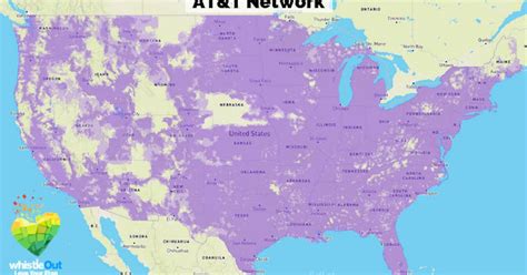 AT&T Coverage Map: How It Compares | WhistleOut