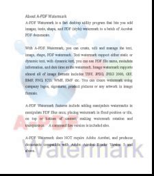 A-PDF Watermark examples [A-PDF.com]