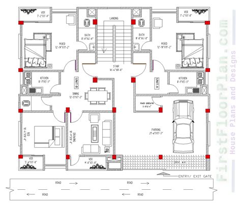 Floor Plan 3 Storey Commercial Building - Image to u