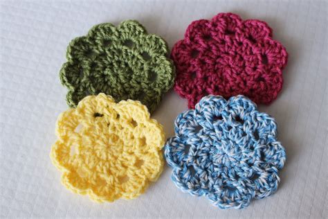 Easy Crochet Coasters: Great for Beginners! • Sewrella