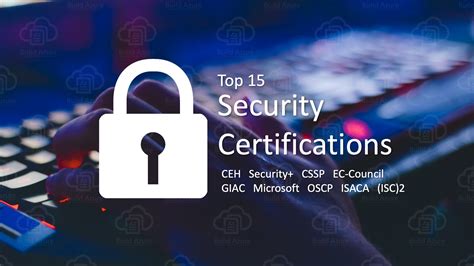 Top 15 Security Certifications In 2020 | Build5Nines