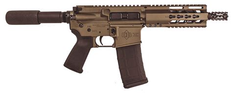 Diamondback DB15 AR Pistol 223 Rem,5.56 NATO 7.50" 30+1 Burnt Bronze ...