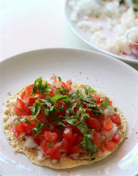 Roasted Masala Papad on Tawa| Roasted Masala Papad