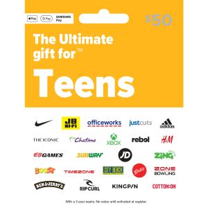 The Ultimate Gift for Teens $50 Gift Card - Kmart