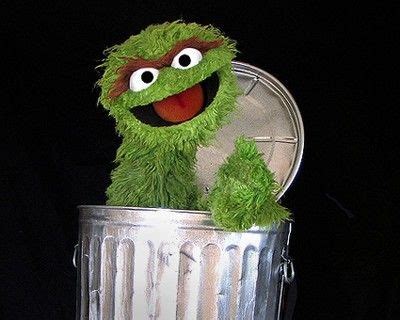 Oscar the Grouch Puppet Muppet Sesame Street - Profes. Made Life Size ...